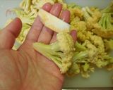 カリフラワーきのこカレークリーム　どすぇ作り方1写真