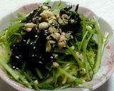 混ぜるだけ！黒胡麻汁無し担々麺サラダ作り方7写真
