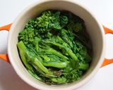 オイルサーディンと菜の花のチーズ焼き作り方2写真