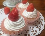 HM苺蒸しパン de 苺カップケーキ作り方7写真