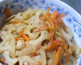 簡単20分☆蓮根のきんぴら作り方4写真