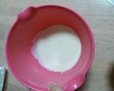 卵を使わないふわふわ豆乳ホットケーキ♡作り方1写真