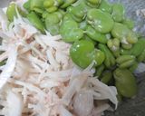 そら豆と新玉ねぎのサラダ♪作り方4写真