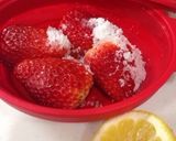 イチゴの甘酸っぱい簡単ムース♫作り方1写真