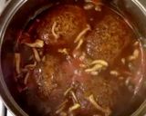 ジューシー♡きのこの煮込みハンバーグ作り方7写真