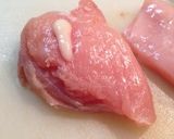 ムネ肉のほうれん草ロール作り方2写真