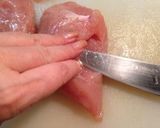 ムネ肉のほうれん草ロール作り方6写真