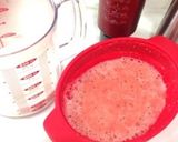 イチゴの甘酸っぱい簡単ムース♫作り方5写真