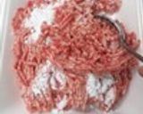 まるで牛肉！節約合挽きサイコロステーキ☆作り方1写真