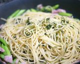 春野菜とパンチェッタのパスタ作り方5写真