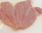 鶏胸肉で！野菜まきまき☆チキンロール作り方3写真