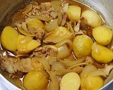 春の肉じゃが♪ 新じゃがと豚バラの甘辛煮作り方6写真