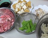 蓮根と豚肉の揚げ炒め作り方1写真