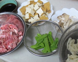 蓮根と豚肉の揚げ炒め作り方1写真