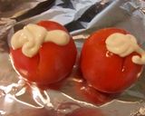 フルーツトマトにマヨネーズで焼きトマト作り方1写真