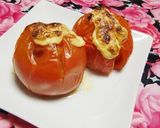 フルーツトマトにマヨネーズで焼きトマト作り方3写真