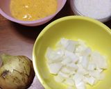 甘く香る新玉ねぎとクミンの納豆チャーハン作り方1写真