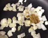 甘く香る新玉ねぎとクミンの納豆チャーハン作り方2写真
