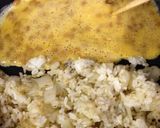甘く香る新玉ねぎとクミンの納豆チャーハン作り方4写真
