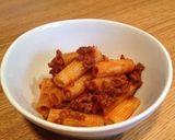 ミートソースマカロニ作り方7写真