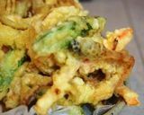つくしと春の香りのかきあげ作り方5写真