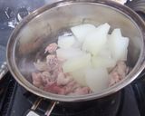 豚肉と大根のピリ辛みそ煮*作り方3写真