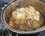 豚肉と大根のピリ辛みそ煮*作り方5写真
