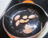 フライパンひとつでポパイ目玉焼き作り方2写真