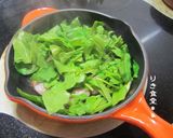 フライパンひとつでポパイ目玉焼き作り方3写真
