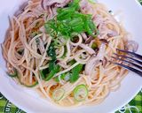 シメジと長ネギのパスタ♪作り方12写真