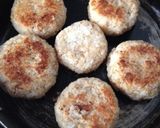 我が家の焼きおにぎり　キャンプ飯作り方3写真