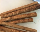 ゴボウをサクサクッと☆小枝天ぷら作り方1写真