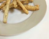 ゴボウをサクサクッと☆小枝天ぷら作り方5写真