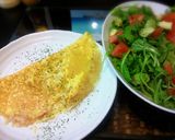 ハムチーズオムレツ作り方5写真