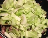 バジル風味キャベツ豚コマドレッシング炒め作り方4写真