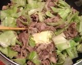 バジル風味キャベツ豚コマドレッシング炒め作り方6写真