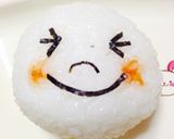 超簡単♬ムーンおにぎり作り方4写真
