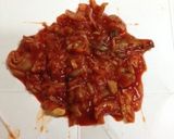 豚と蓮根のキムチ炒め作り方1写真