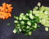 彩鮮やか♪簡単☆コロコロ野菜の炒め物作り方2写真
