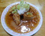 厚揚げのなめたけおろしあんかけ作り方4写真