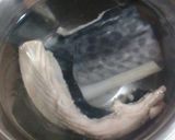 鰆の皮でおつまみ作り方3写真