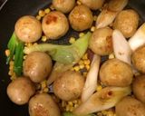 新ジャガとほうれん草の醤油バター炒め作り方2写真