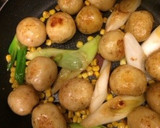 新ジャガとほうれん草の醤油バター炒め作り方2写真