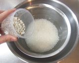 土鍋で麦ごはん♪作り方3写真