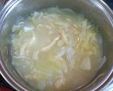栄養満点♡春キャベツの納豆味噌汁作り方6写真