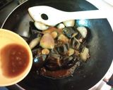 麻婆茄子 具だくさん家庭料理風♪作り方5写真