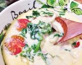 菜の花のミルク茶碗蒸し作り方14写真