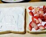 苺ジャムホィップでふわふわ苺サンド。作り方3写真