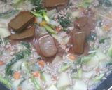 生アスパラカレーでタコライス風♪作り方9写真
