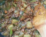 生アスパラカレーでタコライス風♪作り方10写真